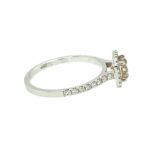 Solitärring Gr.53 0,90ct Diamant Weißgold 585/ 14K AIG Zertifikat - Bild 5 Vorschau