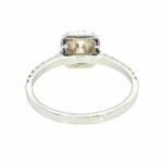 Solitärring Gr.53 0,90ct Diamant Weißgold 585/ 14K AIG Zertifikat - Bild 6 Vorschau