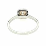 Solitärring Gr.53 0,90ct Diamant Weißgold 585/ 14K AIG Zertifikat - Bild 7 Vorschau