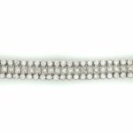 Diamant Armband 18,3cm ca. 8,50ct Diamanten Weißgold 750/ 18K - Bild 3 Vorschau
