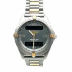 Breitling Aerospace Navitimer Titan Gold 1990s Vintage Watch - Bild 2 Vorschau