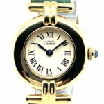 Cartier Vermeil Argent 925 Ref. 590002 Vintage Watch 1990’s Top - Bild 9 Vorschau