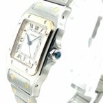 Cartier Santos Galbee Ref.187901 Stahl/Gold, Full Set 1990 Top - Bild 8 Vorschau