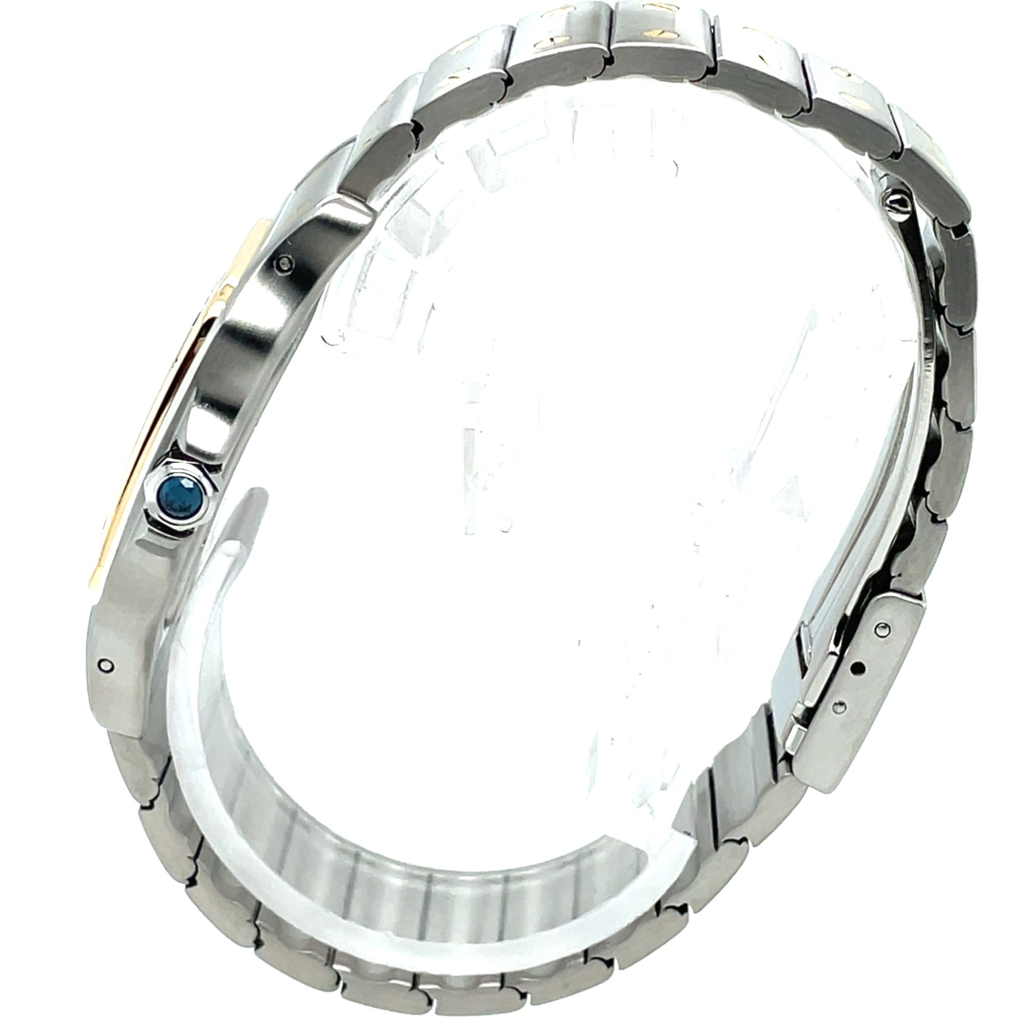 Cartier Santos Galbee Ref.187901 Stahl/Gold, Full Set 1990 Top - Bild 9