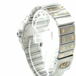 Cartier Santos Galbee Ref.187901 Stahl/Gold, Full Set 1990 Top - Bild 2 Vorschau