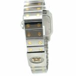 Cartier Santos Galbee Ref.187901 Stahl/Gold, Full Set 1990 Top - Bild 3 Vorschau