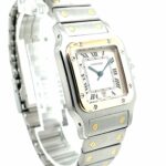 Cartier Santos Galbee Ref.187901 Stahl/Gold, Full Set 1990 Top - Bild 6 Vorschau