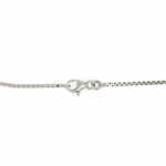 Kette mit Solitäranhänger 45cm ca.1,26ct Diamant Weißgold 585/ 14K - Bild 5 Vorschau