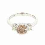 Solitärring Gr.55 1,09ct Diamant Weißgold 585/ 14K AIG Zertifikat Vorschau