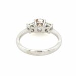 Solitärring Gr.55 1,09ct Diamant Weißgold 585/ 14K AIG Zertifikat - Bild 4 Vorschau