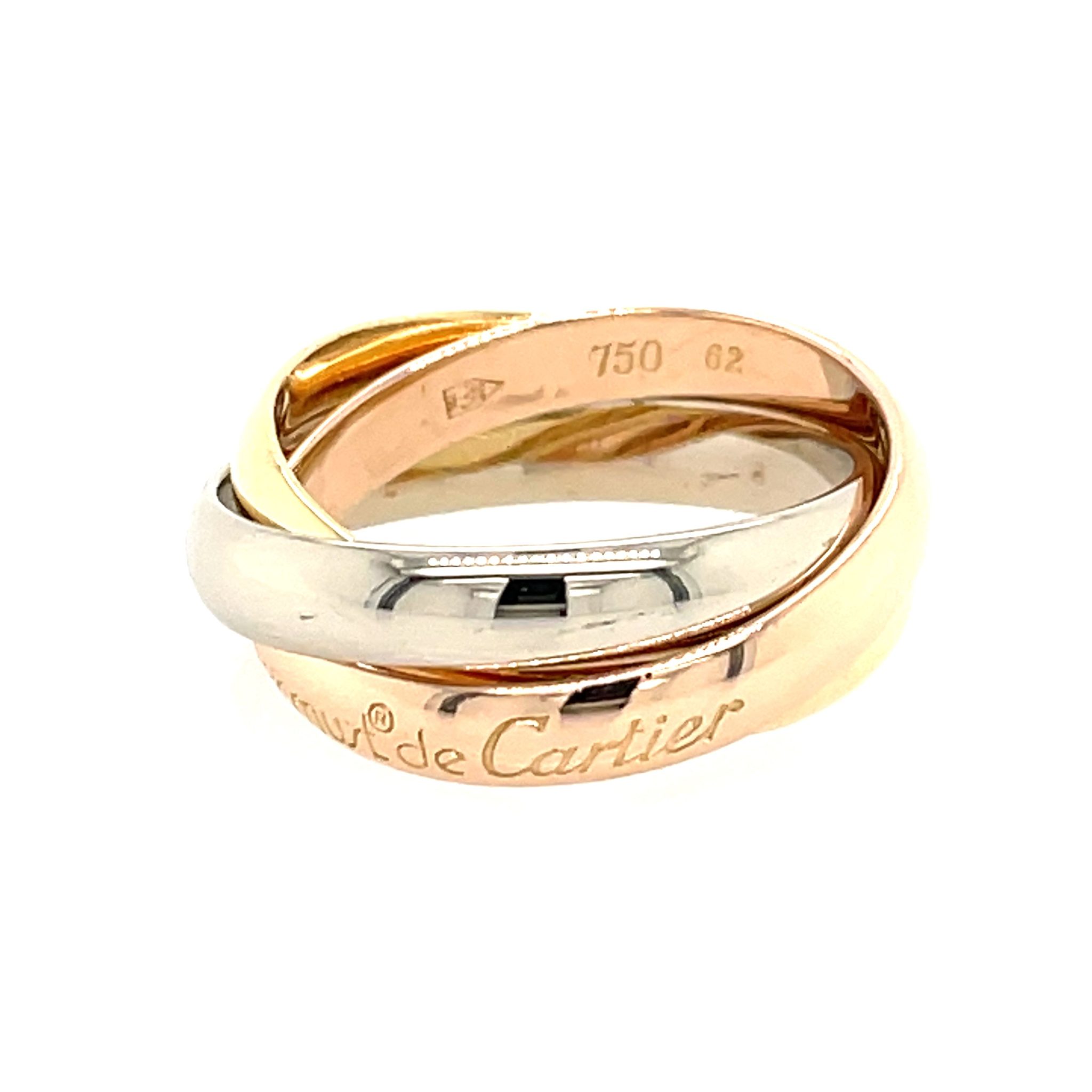Cartier „Trinity“ Ring Gr.52 Trinity 750/ 18K