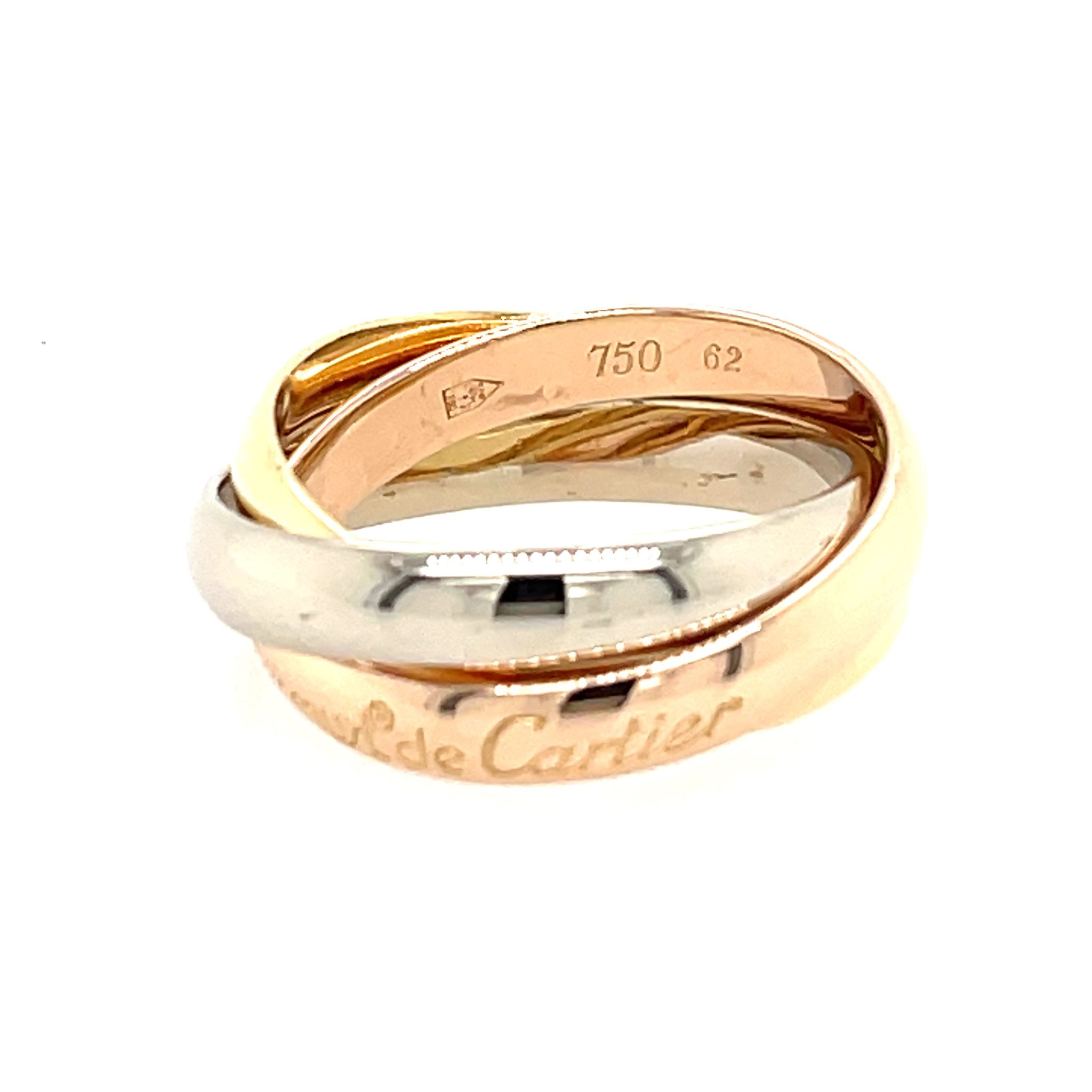 Cartier „Trinity“ Ring Gr.52 Trinity 750/ 18K - Bild 2