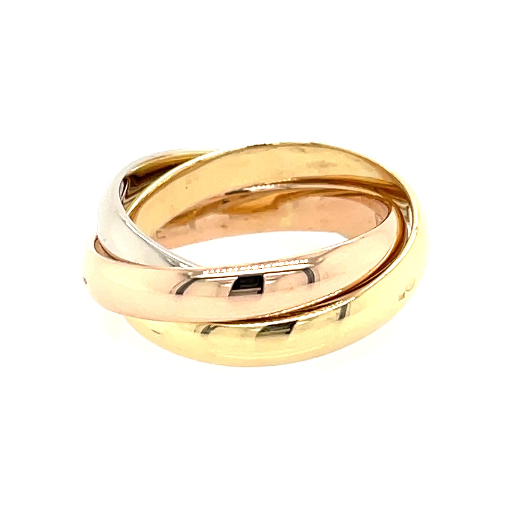 Cartier „Trinity“ Ring Gr.52 Trinity 750/ 18K - Bild 3