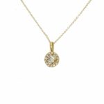 Ankerkette 42cm 0,27ct Diamant Gelbgold 585/ 14K AIG Zertifikat Vorschau