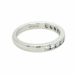 Tiffany & Co. Memoire Ring Gr. 52 ca. 0,20ct Diamanten Platin 950 - Bild 4 Vorschau