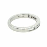 Tiffany & Co. Memoire Ring Gr. 52 ca. 0,20ct Diamanten Platin 950 - Bild 5 Vorschau