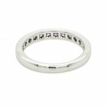 Tiffany & Co. Memoire Ring Gr. 52 ca. 0,20ct Diamanten Platin 950 - Bild 6 Vorschau