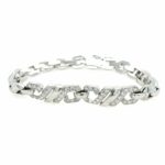 Cartier Armband 19 cm ca. 1,0ct Diamanten Weißgold 750/ 18K - Bild 2 Vorschau