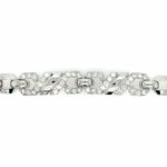 Cartier Armband 19 cm ca. 1,0ct Diamanten Weißgold 750/ 18K - Bild 4 Vorschau