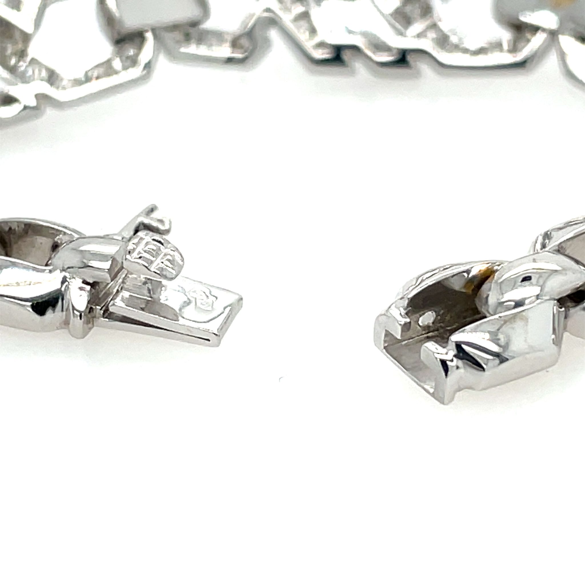 Cartier Armband 19 cm ca. 1,0ct Diamanten Weißgold 750/ 18K - Bild 7