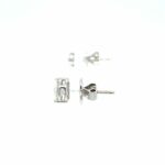 Solitärohrstecker 1,18 ct Diamanten Weißgold 750/ 18K HRD Zertifikat - Bild 4 Vorschau