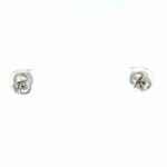 Solitärohrstecker 1,18 ct Diamanten Weißgold 750/ 18K HRD Zertifikat - Bild 6 Vorschau