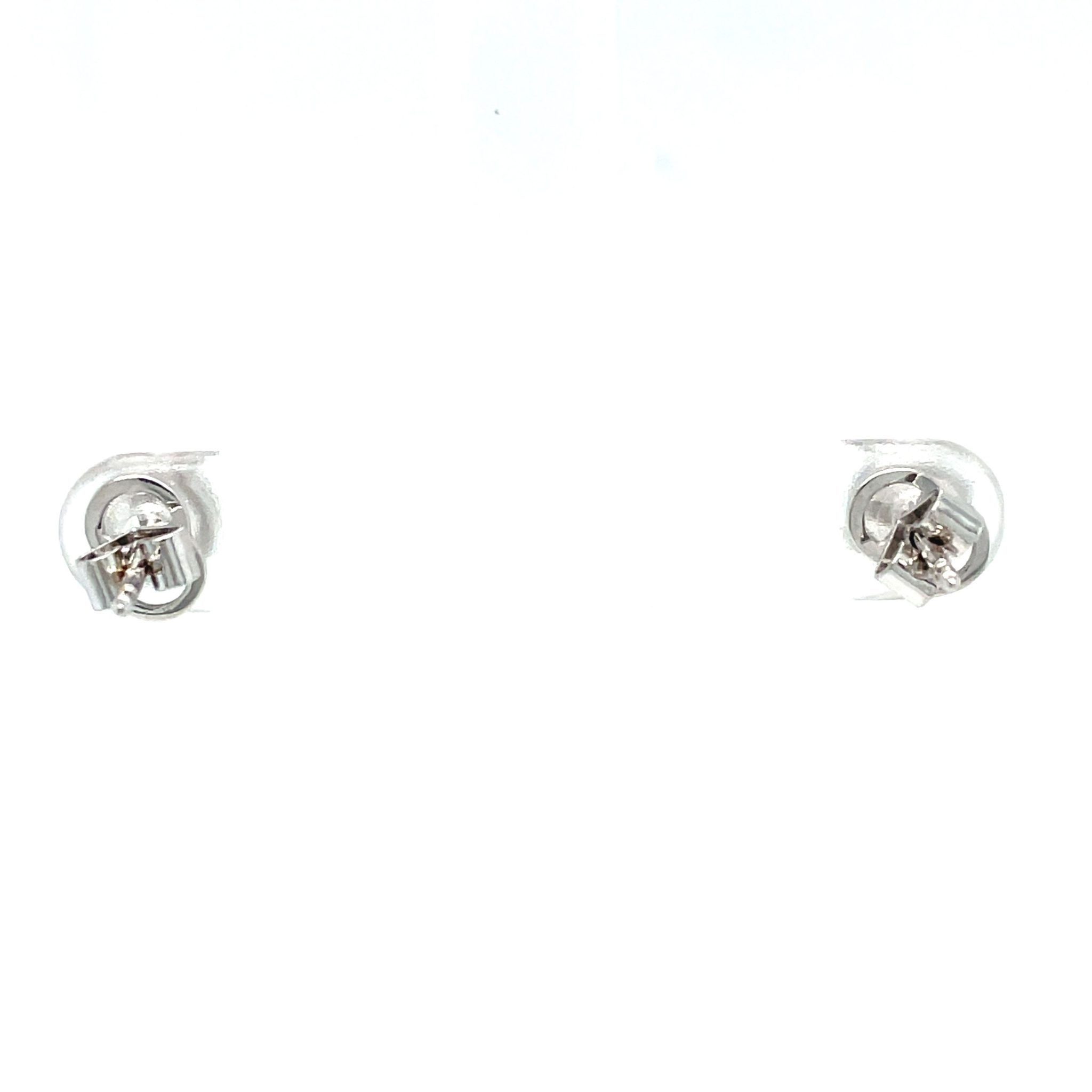 Solitärohrstecker 1,18 ct Diamanten Weißgold 750/ 18K HRD Zertifikat - Bild 6