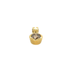 Solitäranhänger ca. 1,0ct Diamant Gelbgold 750/ 18K - Bild 3 Vorschau