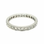 Memoire Ring Gr. 56 ca. 0,50 ct Diamanten Weißgold 750/ 18K Vorschau