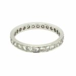 Memoire Ring Gr. 56 ca. 0,50 ct Diamanten Weißgold 750/ 18K - Bild 3 Vorschau