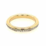 Memoire Ring Gr. 55 ca. 0,50 ct Diamanten Gelbgold 750/ 18K Vorschau