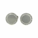 Manschettenknöpfe ca. 0,50 ct Diamanten Weißgold 750/ 18K Vorschau