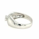 Solitärring Gr. 55 ca. 0,20ct Diamanten Weißgold 750/ 18K - Bild 2 Vorschau