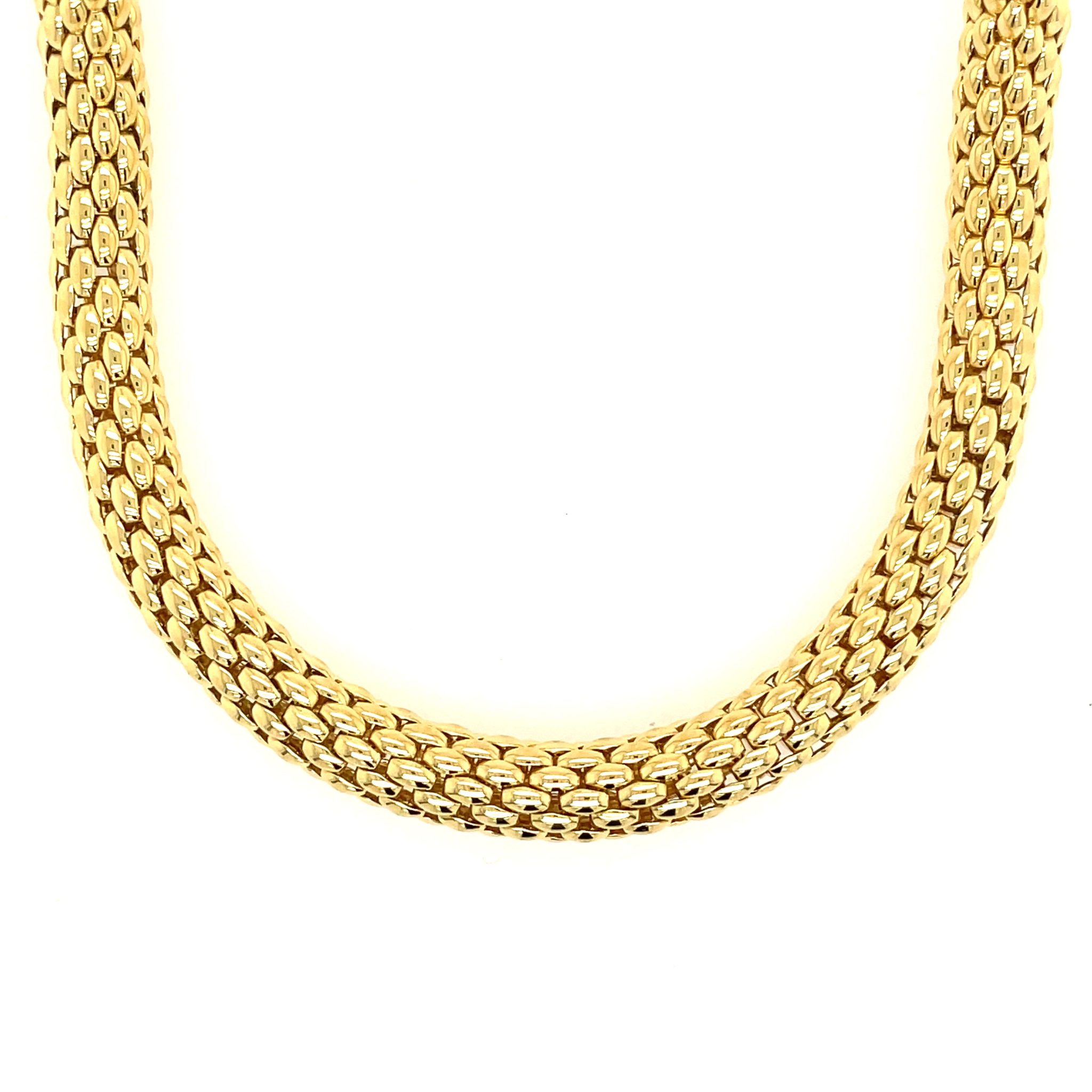 Fope Set Collier Armband Perle Gelbgold 750/ 18K - Bild 2