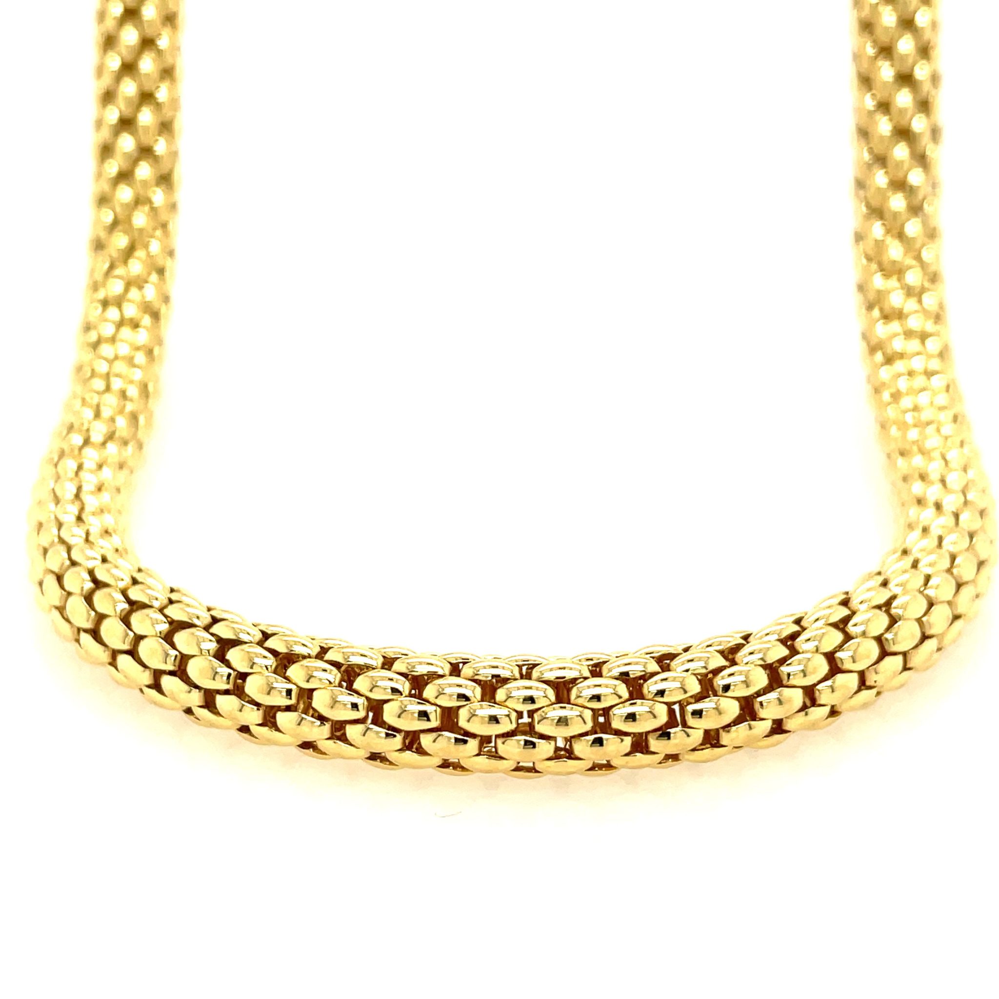 Fope Set Collier Armband Perle Gelbgold 750/ 18K - Bild 3