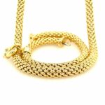 Fope Set Collier Armband Perle Gelbgold 750/ 18K - Bild 4 Vorschau