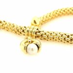 Fope Set Collier Armband Perle Gelbgold 750/ 18K - Bild 5 Vorschau