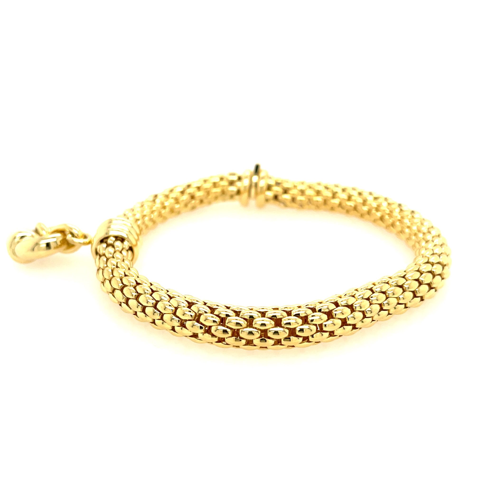 Fope Set Collier Armband Perle Gelbgold 750/ 18K - Bild 6