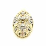 Art Deco Anhänger ca. 3,0ct Diamanten Bicolor 585/ 14K Handarbeit - Bild 2 Vorschau