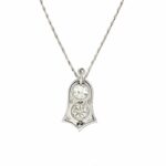 Art Deco Kette 41cm ca 2ct Diamanten Platin 950 - Bild 3 Vorschau