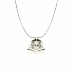 Art Deco Kette 41cm ca 2ct Diamanten Platin 950 - Bild 4 Vorschau