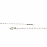Art Deco Kette 41cm ca 2ct Diamanten Platin 950 - Bild 6 Vorschau