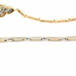 Diamanten im Altschliff Armband 19,3cm ca. 3,4ct Diamanten Bicolor 585/ 14K - Bild 6 Vorschau