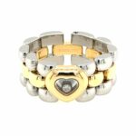 Chopard „Happy Diamonds Gstaad“ Ring Gr. 61 Stahl Gelbgold 18K Vorschau
