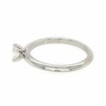 Tiffany & Co. Solitärring Gr.53 Diamant 0,21ct Platin 950 - Bild 4 Vorschau
