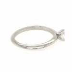 Tiffany & Co. Solitärring Gr.53 Diamant 0,21ct Platin 950 - Bild 2 Vorschau