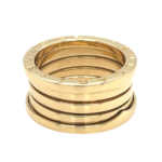 Bulgari „B.Zero1“ Ring Gr. 58 3-Reihig Gelbgold 750/ 18K – BVLGARI - Bild 2 Vorschau