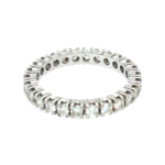 Memoire Ring Gr. 55 ca. 0,90ct Diamanten Weißgold 750/ 18K - Bild 2 Vorschau