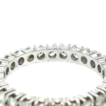 Memoire Ring Gr. 55 ca. 0,90ct Diamanten Weißgold 750/ 18K - Bild 4 Vorschau