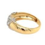 Cartier „C de Cartier“ Ring Gr.48,5 ca. 0,18ct Diamanten Gelbgold 750/ 18K - Bild 2 Vorschau